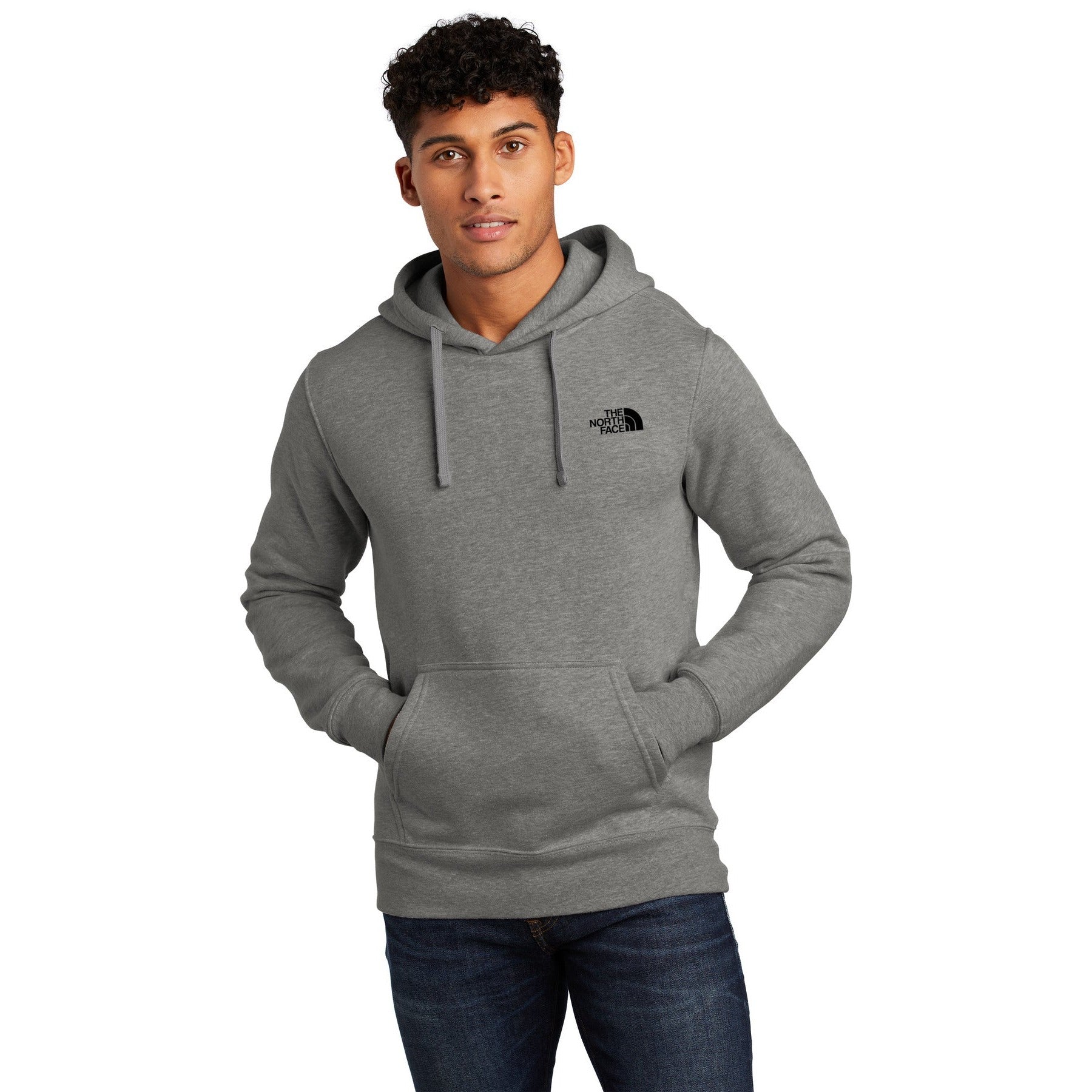 The North Face-LIMITED EDITION The North Face® Chest Logo Pullover Hoodie NF0A7V9B-MedTech-4